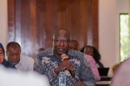 File image of IEBC Chair Erastus Edung Ethekon.